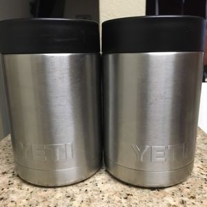 Set of two Yeti rambler coasters